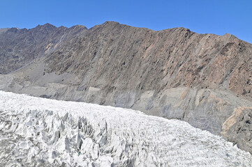 Fototapeta na wymiar Passu Glacier in Upper Hunza, Karakoram Range, Pakistan