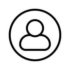 User icon. sign for mobile concept and web design. vector illustration