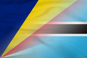 Seychelles and Botswana national flag transborder negotiation BWA SYC