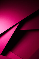 Pink paper art abstract texture background