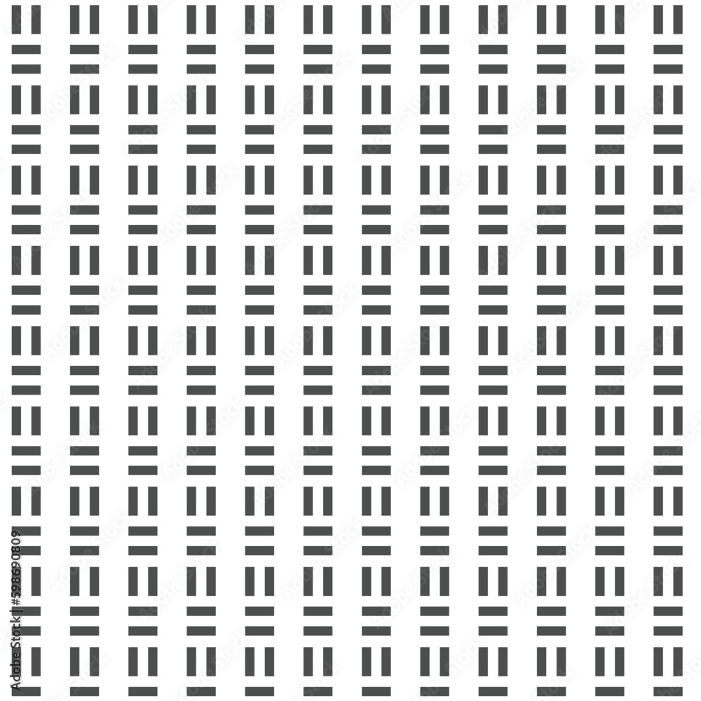 Poster abstract seamless geometric grey equal pattern vector.
