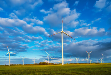 Windräder in der Prignitz (Brandenburg)