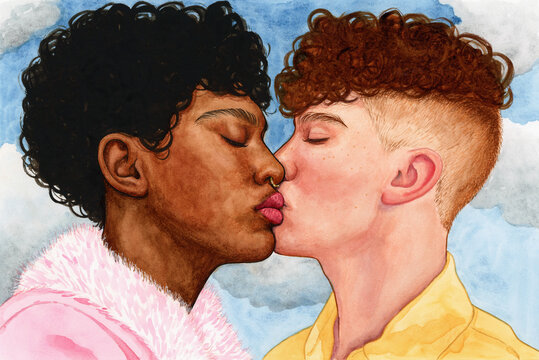Kissing – Love is Love – Pride 