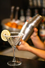 glass of margarita
