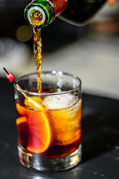 glass of vermut