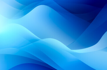 Blue abstract background wallpaper, Blue color gradient wallpaper design. Generative Ai. 