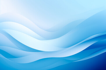 Blue abstract background wallpaper, Blue color gradient wallpaper design. Generative Ai. 