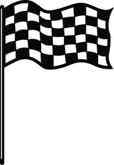 Fototapeta premium checkered flag racing finish car race flag eps vector ai vector png jpeg file 