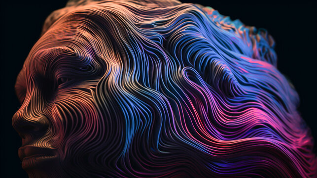 Exploring depth through visual expression.