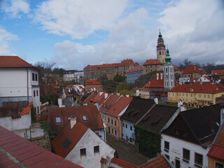 Český Krumlov è una città della Repubblica Ceca cresciuta attorno a un castello gotico e vicino...