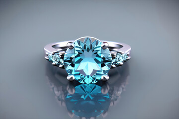 Exquisite Gemstone Wedding Ring - An Expensive Expression of Beauty