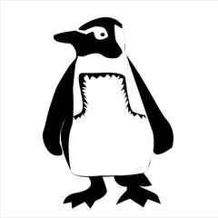 Reino animal aves marinas no voladoras pingüino de Humboldt nombre científico Spheniscus Humboldt