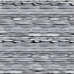Abstract Retro Chic. Seamless Gray and White Stone Concrete Wall Pattern Background for Creative Projects Generative AI.