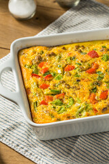 Homemade Savory Eggbake Breakfast