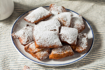 Homemade New Orleans French Beignets