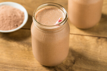 Sweet Frozen Chocolate Whey Protein Shake