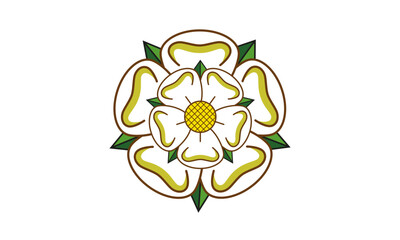 Yorkshire Rose - obrazy, fototapety, plakaty
