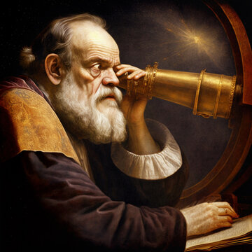 Afbeeldingen over "Galileo Galilei" – Blader in stockfoto's, vectoren en  video's over 949 | Adobe Stock