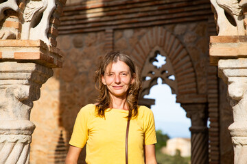  Colomares castle in Benalmadena, dedicated of Christopher Columbus - Spain
