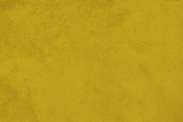 Yellow paint concrete wall texture background.  Grunge and rough wall.  Vintage style of yellow...