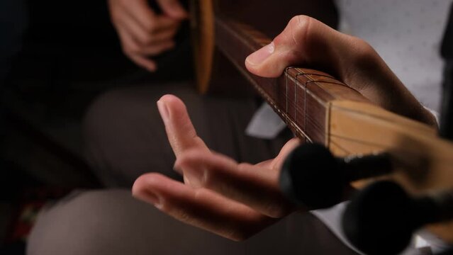 playing turkish saz Generative AI