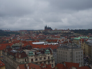 Naklejka na ściany i meble Praga è uguale a Parigi in termini di bellezza.