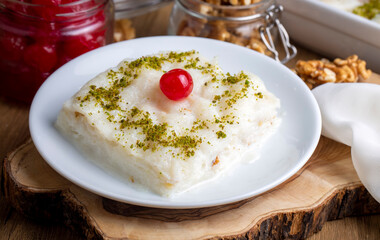 Turkish Traditional Ramadan Dessert Gullac