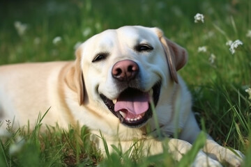Labrador Retriever created with Generative AI
