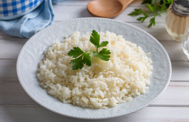 Plain rice pilaf, Turkish name; pirinc pilavi
