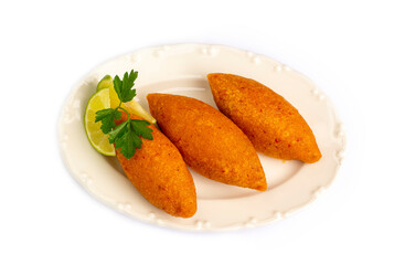 Kibbeh is a popular dish in Middle Eastern cuisine (Turkish name; icli kofte)