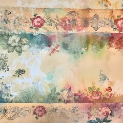 Vintage Hintergrund, made by AI, AI-Art