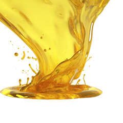 Fototapeta premium liquid oil splash, Generative AI