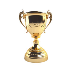 Fototapeta na wymiar gold trophy cup, Generative AI