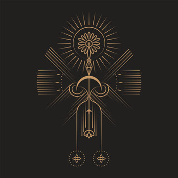 Celestial Magic Mystical and Esoteric Illustration