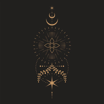 Celestial Magic Mystical and Esoteric Illustration