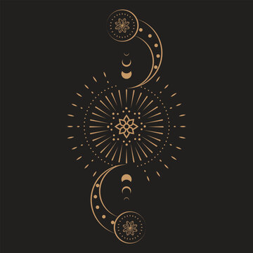 Celestial Magic Mystical and Esoteric Illustration