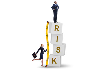 Fototapeta premium Risk measurement and assessment concept