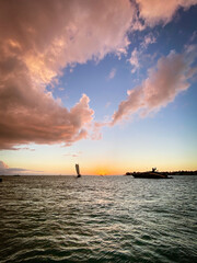 Sunset in Key West, Florida, USA.