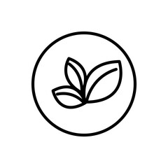 Vegan icon, vector illustration. Vector vegan icon illustration isolated on white background..eps