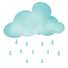 rainy cloud