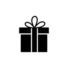 Gift icon vector. gift box icon. birthday gift