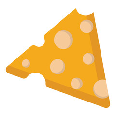 Cheese icon clipart design illustration template
