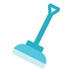Broom icon clipart design illustration template