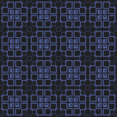 Classic Pattern Ornament, Seamless Geometric Pattern for Design, Wallpaper, Fashion Print, Trendy Decor, Home Textile, Retro Decor. Vector.	
