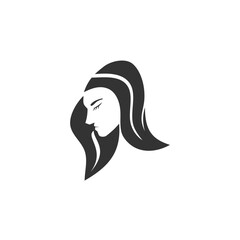 beauty salon logo template. Icon Illustration Brand Identity. Isolated and flat illustration. Vector graphic