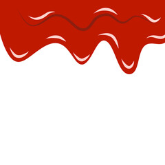 Dripping blood border.liquid blood.scary blood splash.