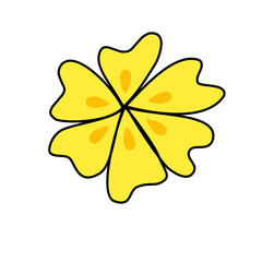 colorful mini flower icon