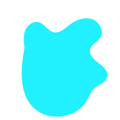 Light Blue Blob Abstract Shapes Vectors 