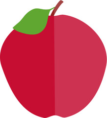 Apple fruit illustration