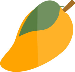 Mango fruit illustration